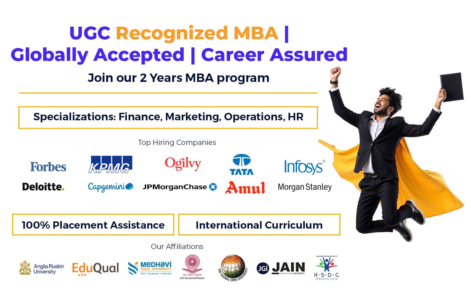 UGC Recognized MBA Program
